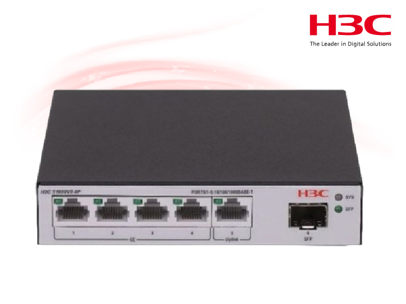 รูปสินค้า H3C Aolynk S1600V2-6P L2 Ethernet Switch